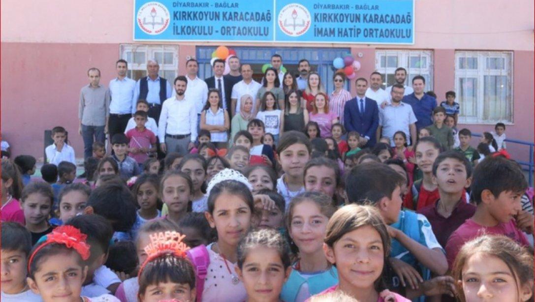 Kırkkoyun Köyü Karacadağ İlk/Ortaokulunda Şenlik