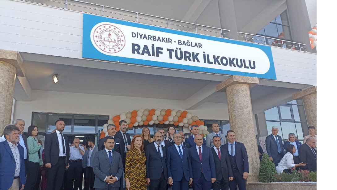 Raif Türk İlkokulumuzun açılışı Yapıldı..
