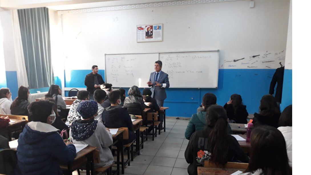 İlçe Milli Eğitim Müdürümüz Sayın Mehmet BULUT Okul Ziyaretlerine Devam Ediyor